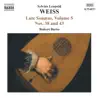 Weiss: Lute Sonatas, Vol. 5 album lyrics, reviews, download