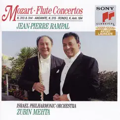 Mozart: Flute Concertos, K. 313 & 314 by Israel Philharmonic Orchestra, Jean-Pierre Rampal & Zubin Mehta album reviews, ratings, credits