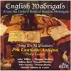 English Madrigals - Sing We At Pleasure album lyrics, reviews, download