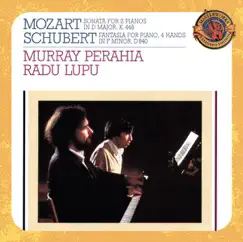 Mozart: Sonata in D Major for Two Pianos - Schubert: Fantasia, Andante & Variations (Expanded Edition) by Murray Perahia & Radu Lupu album reviews, ratings, credits