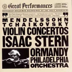 Tchaikovsky & Mendelssohn: Violin Concertos by Eugene Ormandy & Isaac Stern album reviews, ratings, credits