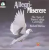 Allegri: Miserere album lyrics, reviews, download