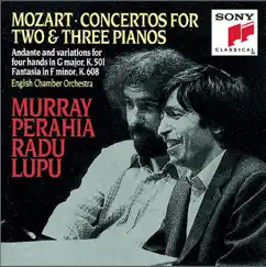 Mozart: Concertos for 2 & 3 Pianos; Andante and Variations for Piano Four Hands by English Chamber Orchestra, Murray Perahia & Radu Lupu album reviews, ratings, credits