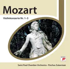 Mozart: Violin Concertos Nos. 1-3 by Pinchas Zukerman & The Saint Paul Chamber Orchestra album reviews, ratings, credits