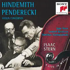 Hindemith/Penderecki: Violin Concertos by Isaac Stern, Leonard Bernstein, Minnesota Orchestra, New York Philharmonic & Stanisław Skrowaczewski album reviews, ratings, credits