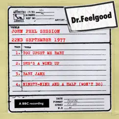 You Upset Me Baby (BBC John Peel Session) Song Lyrics