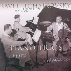 Rubinstein Collection, Vol. 25: Ravel: Trio in A Minor; Tchaikovsky: Trio in A Minor, Op. 50 by Arthur Rubinstein, Gregor Piatigorsky & Jascha Heifetz album reviews, ratings, credits