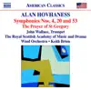 Alan Hovhaness: Symphonies Nos. 4, 20 and 53 - The Prayer of St Gregory album lyrics, reviews, download