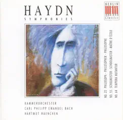 Haydn: Symphonies Nos. 22, 55, 64 by Hartmut Haenchen & Carl Philipp Emanuel Bach Chamber Orchestra album reviews, ratings, credits