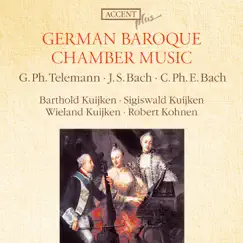 German Baroque by Sigiswald Kuijken, Barthold Kuijken, Wieland Kuijken & Robert Kohnen album reviews, ratings, credits