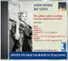 De Vito, Gioconda: Earliest Studio Recordings (1947-1949) album lyrics, reviews, download