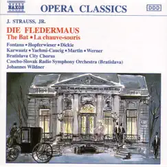 Die Fledermaus: Act I No. 5: Finale - Trinke, Liebchen, trinke schnell (Rosalinde, Alfred, Frank) Song Lyrics