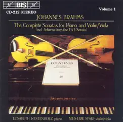 Brahms: Complete Violin-Viola Sonatas, Vol. 1 by Elisabeth Westenholz & Nils-Erik Sparf album reviews, ratings, credits