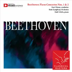 Beethoven: Piano Concertos Nos. 1 & 2 by Emil Gilels, Kurt Masur & State Symphony Orchestra album reviews, ratings, credits