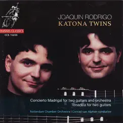 Rodrigo: Concierto Madrigal for Two Guitars and Orchestra / Tonadilla for Two Guitars by Conrad van Alphen, Katona Twins, Rotterdams Chamber Orchestra & Zoltán Katona album reviews, ratings, credits