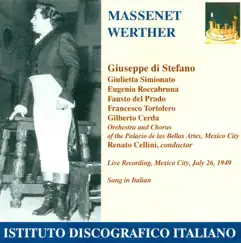 Werther (Sung in Italian): Act I Scene 10: Sogno, incanto, piacer! (Werther) Song Lyrics