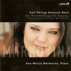Bach, C.P.E.: Wurttemberg Sonatas Nos. 1-6 - Keyboard Concertos, Wq. 23, H. 427 by Ana-Marija Markovina album reviews, ratings, credits