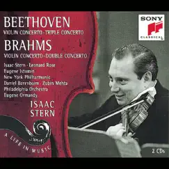 Beethoven & Brahms: Violin Concertos - Double Concerto - Triple Concerto by Isaac Stern album reviews, ratings, credits