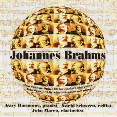 Brahms: Sonatas Op.120 for Clarinet and Piano Trio Op. 114 for Clarinet, Cello and Piano by John Marco, Astrid Schween, Gary Hammond album reviews, ratings, credits