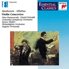Beethoven, Sibelius: Violin Concertos by David Oistrakh & Zino Francescatti album reviews, ratings, credits