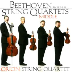 Beethoven: Middle String Quartets by Orion String Quartet album reviews, ratings, credits
