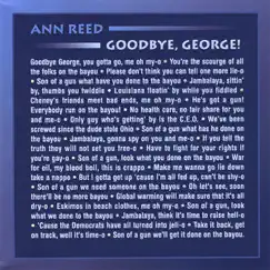 Goodbye George by Ann Reed album reviews, ratings, credits