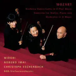 Mozart: Sinfonia Concertante in E-Flat Major & Concerto in D Major by Christoph Eschenbach, Midori, NDR Symphony Orchestra & Nobuko Imai album reviews, ratings, credits
