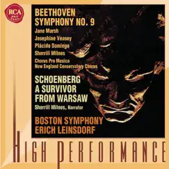 Beethoven: Symphony No. 9 - Schoenberg: A Survivor from Warsaw by Erich Leinsdorf & Boston Symphony Orchestra album reviews, ratings, credits