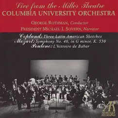 Columbia University Orchestra Plays Copland, Mozart & Poulenc by Columbia University Orchestra & George Rothman album reviews, ratings, credits