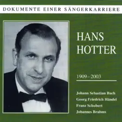 Dokumente Einer Sängerkarriere - Hans Hotter by Hans Hotter album reviews, ratings, credits