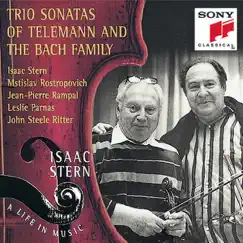 Bach & Telemann: Trio Sonatas by Isaac Stern, Jean-Pierre Rampal & John Steele Ritter album reviews, ratings, credits