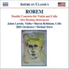 Rorem: Double Concerto for Violin, After Reading Shakespeare album lyrics, reviews, download