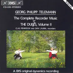 Telemann: Complete Recorder Music, the Duets, Vol. Ii by Dan Laurin & Clas Pehrsson album reviews, ratings, credits