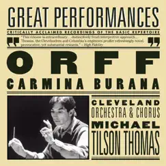 Orff: Carmina Burana by The Cleveland Orchestra, Judith Blegen, Kenneth Riegel, Michael Tilson Thomas & Peter Binder album reviews, ratings, credits
