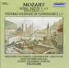 W. A. Mozart: Missa Brevis, Epistle Sonata, Vesperae Solennes de Confessore album lyrics, reviews, download