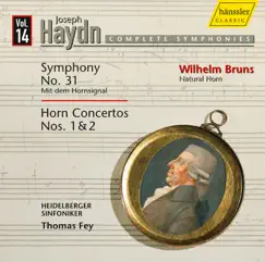 Haydn: Complete Symphonies, Vol. 14 by Wilhelm Bruns, Thomas Fey & Heidelberg Symphony Orchestra album reviews, ratings, credits