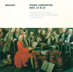 Mozart: Piano Concertos Nos. 22 and 23 by Kurt Masur, Dresden Philharmonic Orchestra & Annerose Schmidt album reviews, ratings, credits