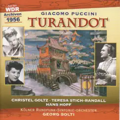 Turandot (Sung in German): Act III: Wohlan, bediene dich! (Ping, Pong, Pang, Chorus, Kalaf) Song Lyrics