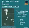 Verdi, G.: Overture To I Vespri Siciliani - Berlioz, H.: Le Carnaval Romain - Strauss, R.: Tod Und Verklarung (Vienna Philharmonic, De Sabata) (1953) album lyrics, reviews, download