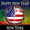 Happy New Year New York with Countdown and Auld Lang Syne song lyrics