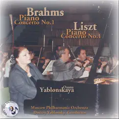 Brahms: Piano Concerto No. 1 - Liszt: Piano Concerto No. 1 by Dmitry Yablonsky, Moscow Philharmonic Orchestra & Oxana Yablonskaya album reviews, ratings, credits