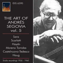 The Art of Andres Segovia, Vol. 5 by Andrés Segovia album reviews, ratings, credits