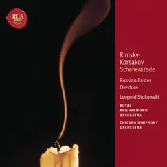 Classic Library Series: Rimsky-Korsakov: Scheherazade & Russian Easter Overture by Leopold Stokowski, Chicago Symphony Orchestra & Royal Philharmonic Orchestra album reviews, ratings, credits