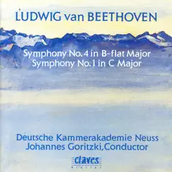 Beethoven: Symphonies No. 4 & No. 1 by Deutsche Kammerakademie & Johannes Goritzki album reviews, ratings, credits