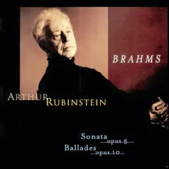 Rubinstein Collection, Vol. 63: Brahms: Sonata, Op. 5, Intermezzo, Romance, Ballades, Op. 10 by Arthur Rubinstein album reviews, ratings, credits