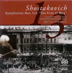 Shostakovich: Symphonies Nos. 1 & 3 by Prague Philharmonic Chorus, Dmitri Kitaenko & Cologne Gurzenich Orchestra album reviews, ratings, credits