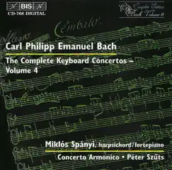 Bach, C.P.E.: Keyboard Concertos (Complete), Vol. 4 by Miklós Spányi, Peter Szuts & Concerto Armonico album reviews, ratings, credits