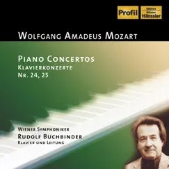 Mozart: Piano Concerto Nos. 24-25 by Vienna Philharmonic, Vladimir Fedoseyev & Rudolf Buchbinder album reviews, ratings, credits