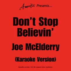 Don't Stop Believin' (In The Style Of Joe McElderry) Song Lyrics