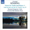 Sinding: Music for Violin and Piano, Vol. 1 album lyrics, reviews, download